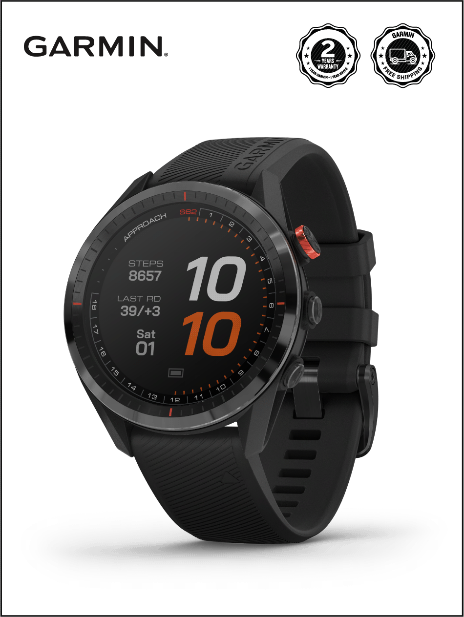 Approach® S62 GPS Golf Watch | KINETIC by Garmin